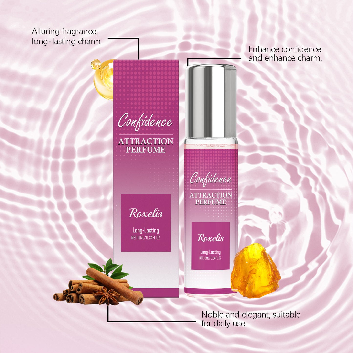 Roxelis, Lasting Fragrance Elegant Perfume