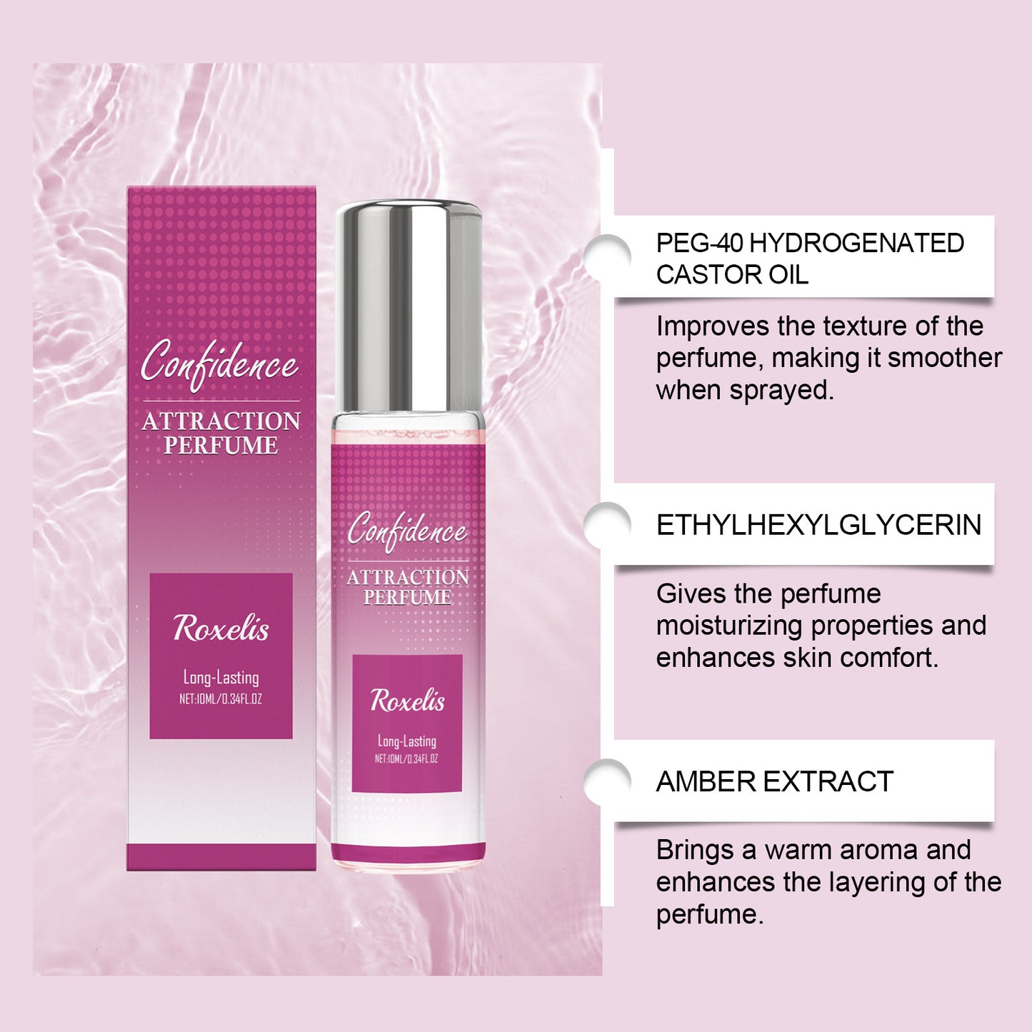 Roxelis, Lasting Fragrance Elegant Perfume
