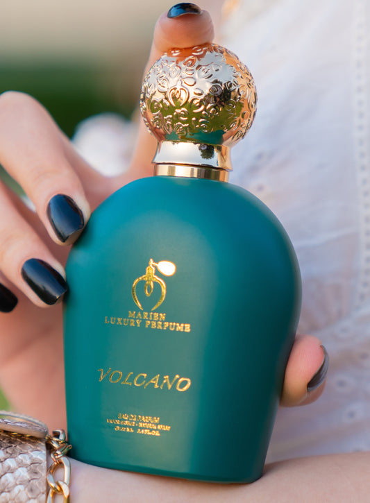 Marien Volcano Luxury Womens Eau de Parfum, Woody Oriental - 100ml