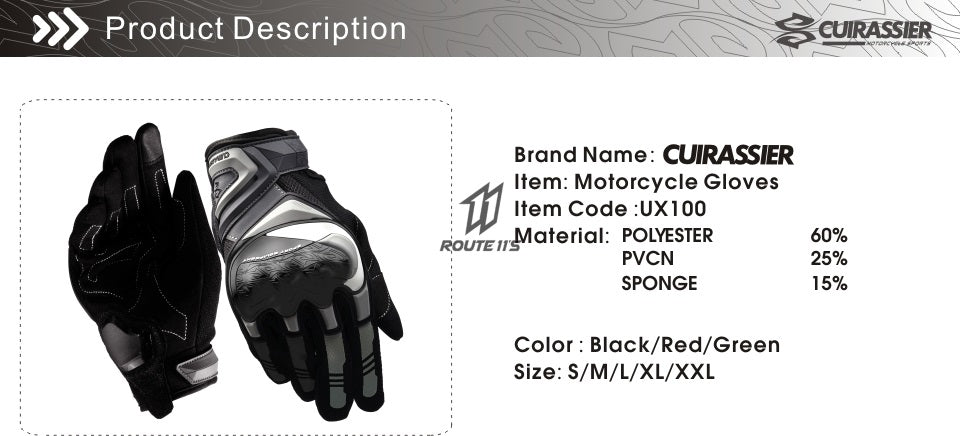 Motorcycle Gloves, Breathable Moto Gloves, Full Protective, Touch Screen, Racing Moto, Sports Gloves