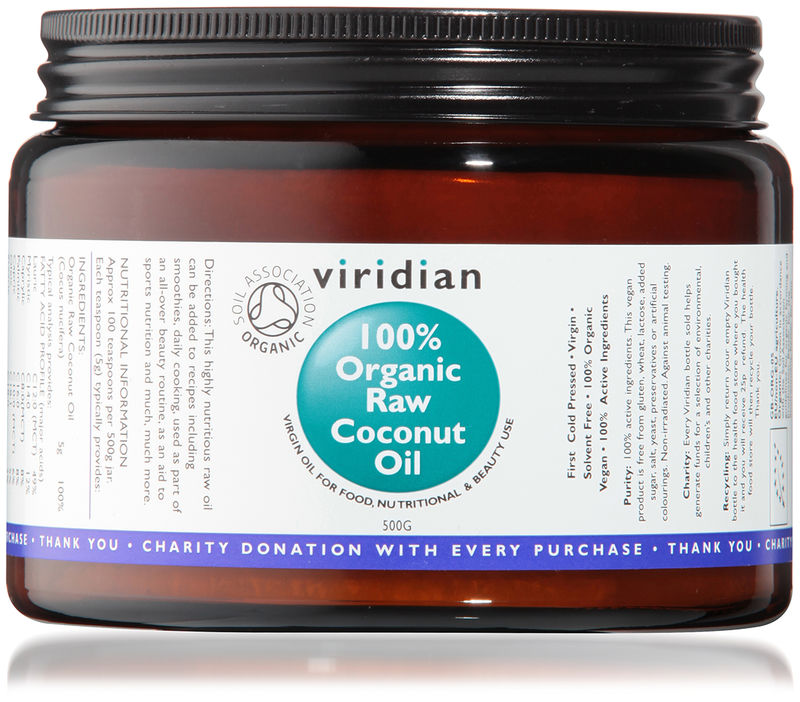 100% Organic Raw Virgin Coconut Oil
