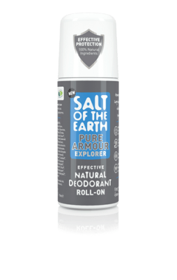 Salt of the Earth – Pure Armour Explorer Natural Roll-On Deodorant
