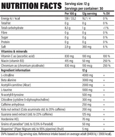 Rocket Ride 360g. 30 servings