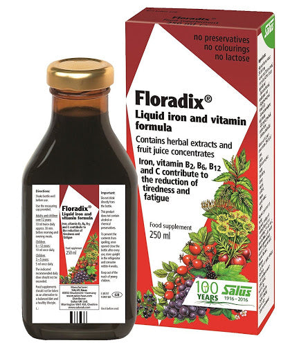 Floradix Liquid iron Formula 250ml