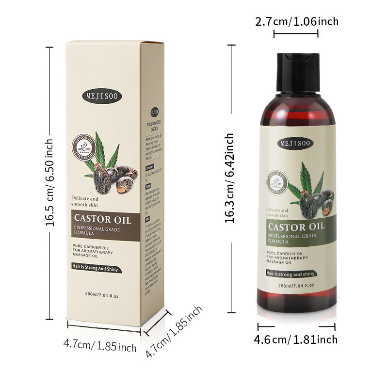 Castor Oil Plant Hair Care Essential, All Natural ingredients