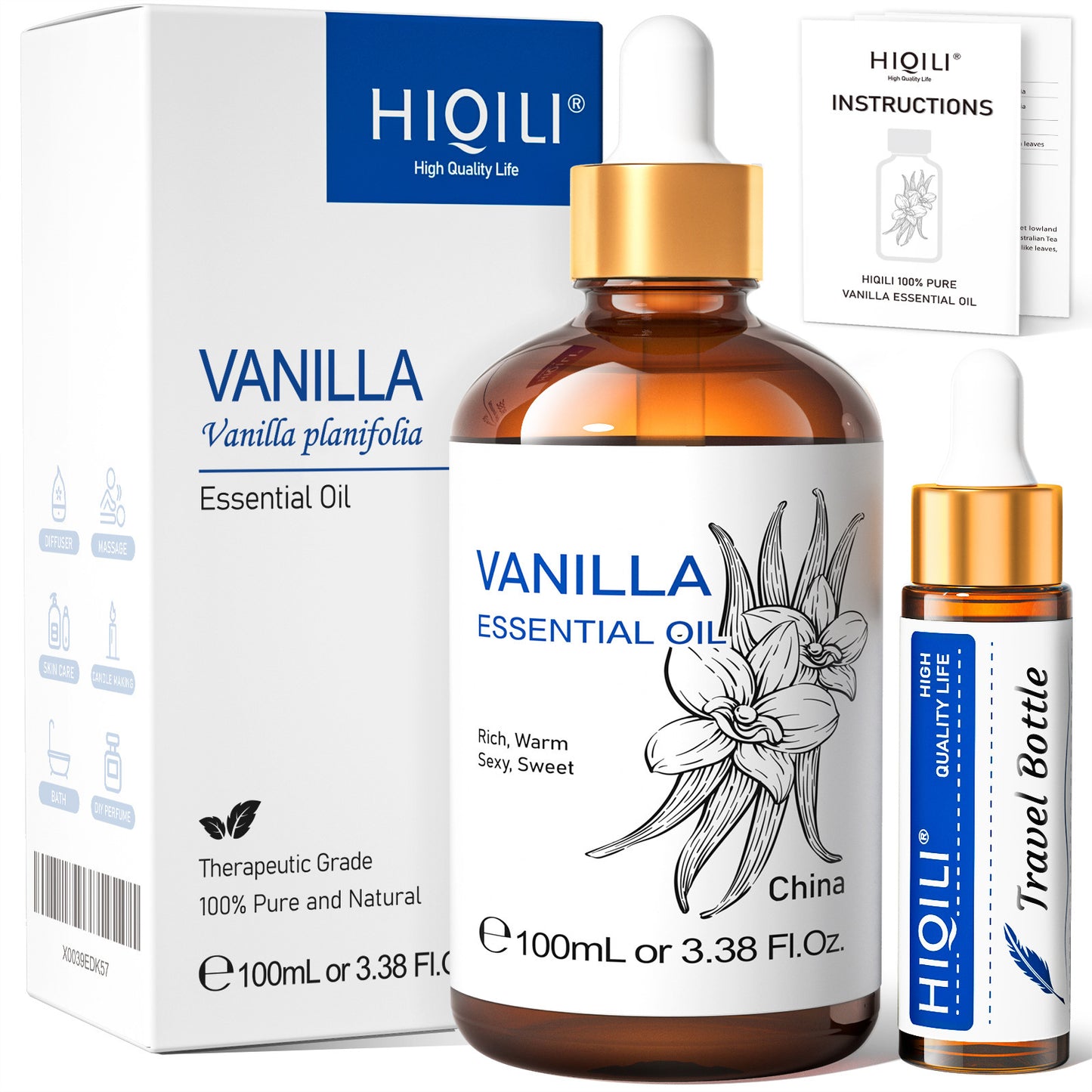 Beauty And Skin Care Single Essential Oil Plant Extract Rose Massage Oil Perfume Aromatherapy