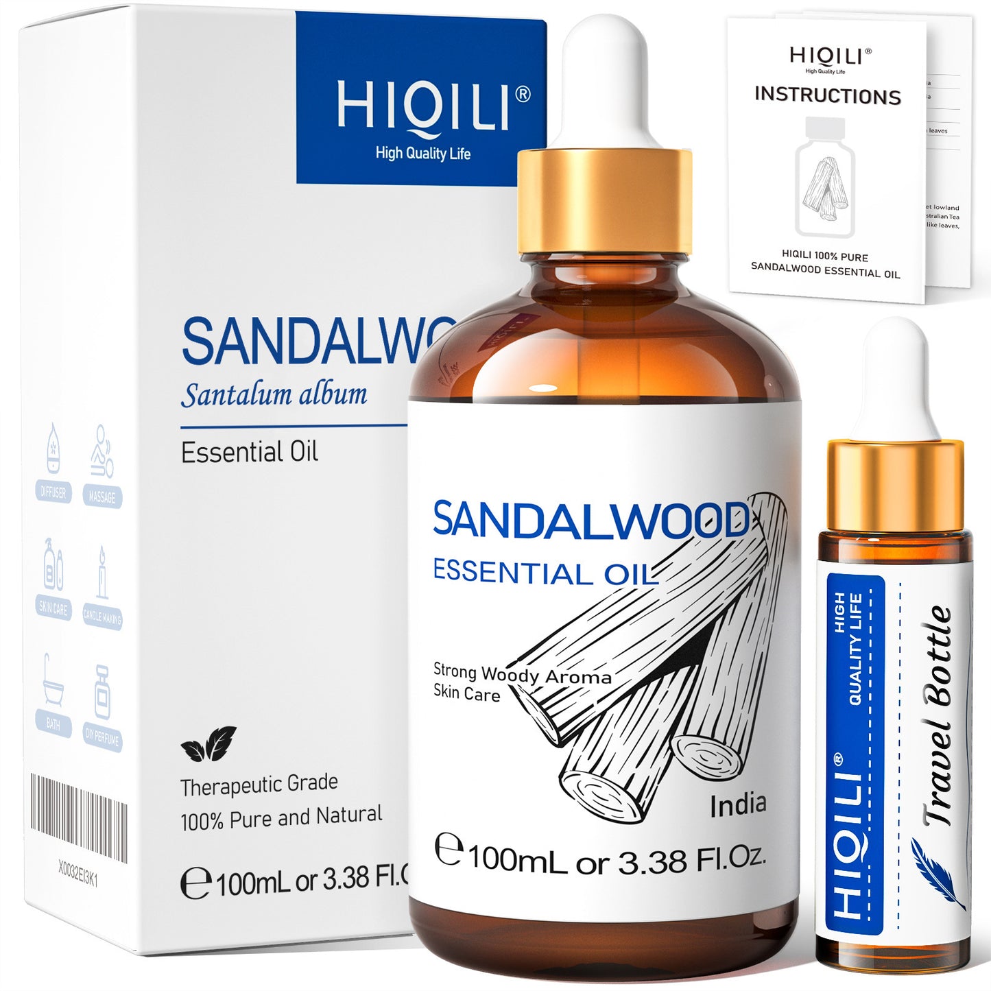 Beauty And Skin Care Single Essential Oil Plant Extract Rose Massage Oil Perfume Aromatherapy