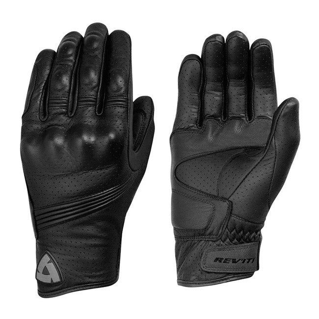 Motorbike Motorcycle Racing Leather Short Gloves, Touch Screen