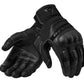 New Revit Black Motorbike Touring Protections Leather Gloves. All Size S-XXL