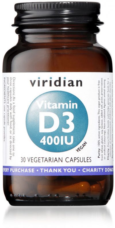 Vitamin D3 400iu (Vegan)