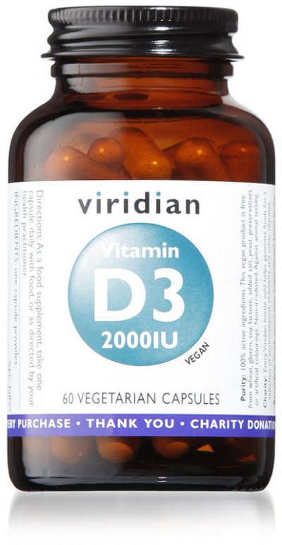 Vitamin D3 2000iu (Vegan)