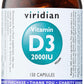 Vitamin D3 2000iu (Vegan)