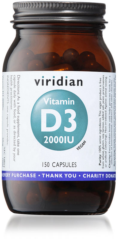 Vitamin D3 2000iu (Vegan)