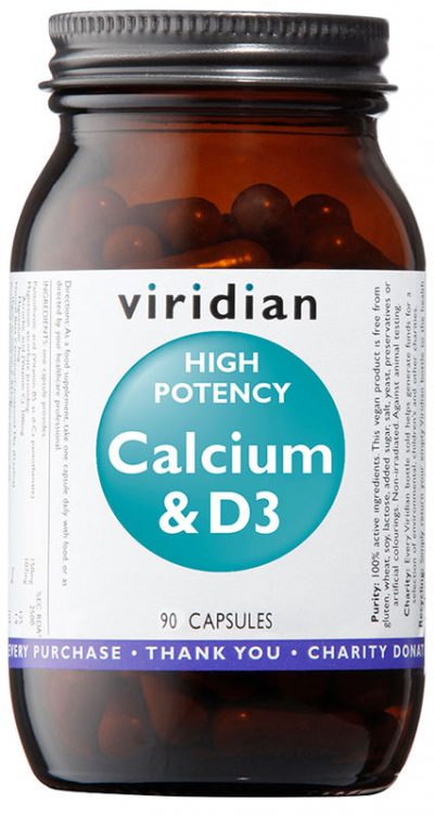 High Potency Calcium & Vitamin D3 90 caps