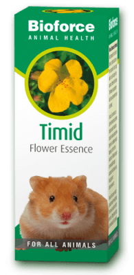 Timid Essence Bach flower remedy for pets