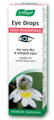 Eye drops containing Euphrasia and Hyaluronic Acid