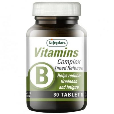 Vitamin B Complex Timed Release 30 Tablets