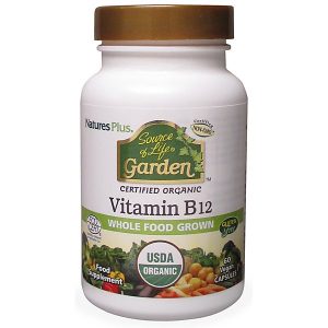 Natures Plus – Vitamin B12 (60 Vegan Capsules)