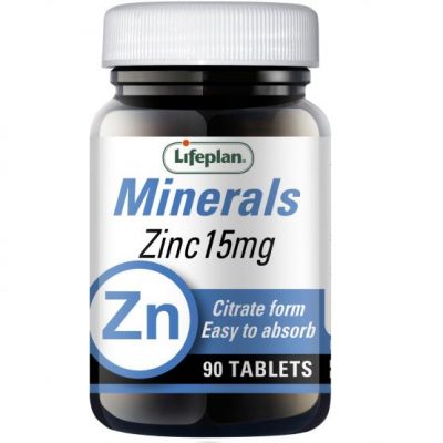 Zinc Citrate 15mg X 90 Tablets