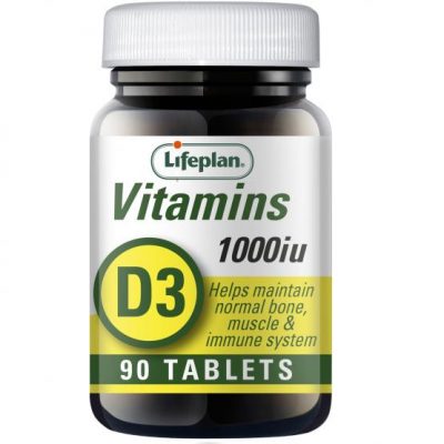 Vitamin D3 1000IU 90 Tablets