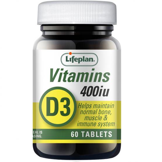 Vitamin D 400IU 60
