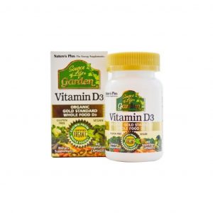 Vitamin D3 Nature’s Plus Organic Vitamin D3 5000iu VCaps 60