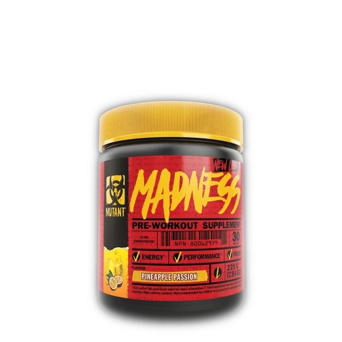 Mutant Madness 225g Pre-workout. 30 servings