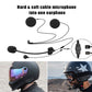 Motorcycle Intercom Helmet Headset, FreedConn Bluetooth Headphone, FM, Music Sharing, Helmet Communicator, Speaker